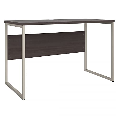 Bush Business Furniture Hybrid Computer Table Desk with Metal Legs, 48W x 24D, Storm Gray