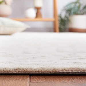 Safavieh Jardin Collection 3' x 5' Ivory/Beige JAR753A Handmade Contemporary Wool Area Rug