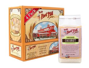 bob’s red mill shredded coconut (unsweetened), 12 ounce (pack of 4)
