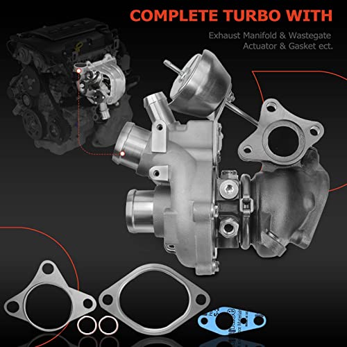 A-Premium Complete Turbo Turbocharger Kit, with Wastegate Actuator & Gasket, Compatible with Ford F-150 2011-2012, 3.5L Ecoboost, Replace# CL3Z-6K682-C, CL3Z-6K683-D