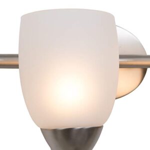 Yosemite Home Decor 1261-4V-BN 4 Light Vanity Light, Brushed Nickel