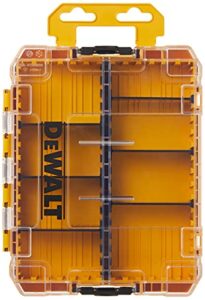 dewalt tool box, tough case, medium, case only (dwan2190) , yellow