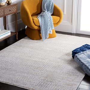 safavieh marmara collection 8’0″ x 10’1″ grey/beige blue mrm300f modern contemporary area rug
