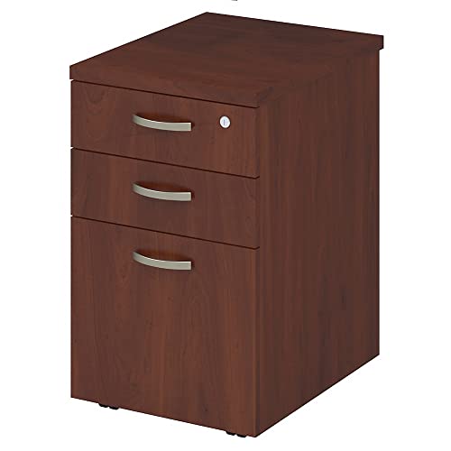 Bush Business Furniture Office in an Hour Mobile File Cabinet, Hansen Cherry