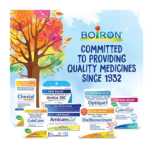 Boiron Arnica Montana 30c Homeopathic Medicine for Muscle Pain and Stiffness - Pack of 3 (240 Pellets)