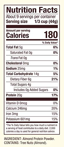 Bob's Red Mill Almond Protein Powder, 14-ounce (Pack of 4)