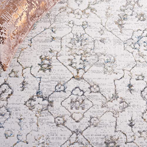 Safavieh Bel Air Collection 8' x 10' Beige/Grey BLA234B Oriental Shabby Chic Area Rug