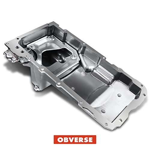 A-Premium Performance Muscle Car Engine Oil Pan Complete Kit Compatible with GM LS1 LS3 LSA LSX Chevrolet Chevy Pontiac Replace # 19212593