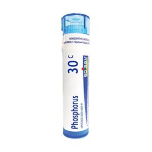 boiron phosphorus 30c, 80 pellets, homeopathic medicine for dizziness