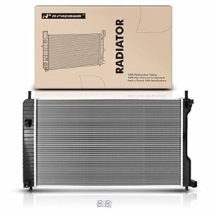 A-Premium Engine Coolant Radiator Assembly w/Transmission Oil Cooler Compatible with Chevrolet Equinox 08-17 & GMC Terrain 10-17 & Pontiac & Suzuki, 2.4L 3.0L 3.6L, Auto Trans, Replace# 19130404