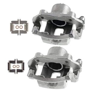 a-premium disc brake caliper assembly with bracket compatible with select nissan models – 720 pickup 1983-1986, d21 pickup 1986-1994, multi 1986-1988, pickup 1986-2004 – rear driver and passenger