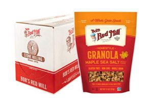 bob’s red mill homestyle maple sea salt granola, 11-ounce (pack of 6)