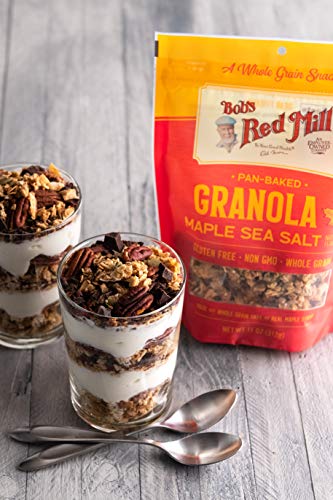 Bob's Red Mill Homestyle Maple Sea Salt Granola, 11-ounce (Pack of 6)