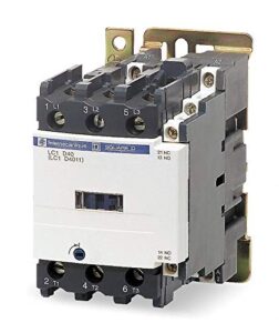 schneider electric 240vac iec magnetic contactor; no. of poles 3, reversing: no, 65 full load amps-inductive