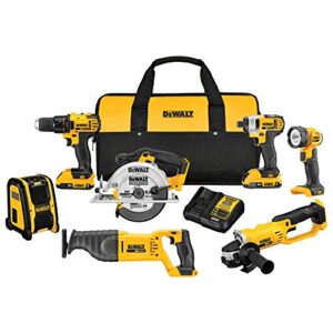 dewalt 20v max combo kit, compact 7-tool (dck720d2)