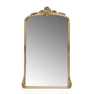 christopher knight home hardt, antique gold + mirror