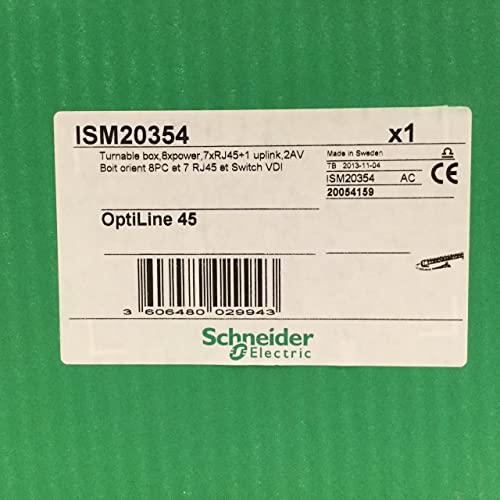 Schneider Electric ISM20354 Turnable Box OptiLine 45 16A New NFP