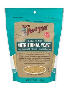 bob’s red mill gluten free large flake nutritional yeast 5 ounce (pack of 6)