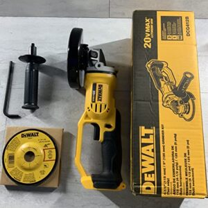 dewalt, dcg412b, 20v max cut-off tool tool only