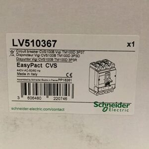 Schneider Electric LV510367 Circuit Breaker EasyPact Vigi CVS100B New NFP