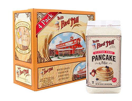 Bob's Red Mill Gluten Free Pancake Mix, 22-ounce (Pack of 4)