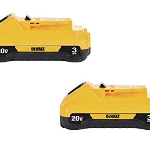 DEWALT 20V MAX Battery Pack, 3.0-Ah, 2-Pack (DCB230-2)