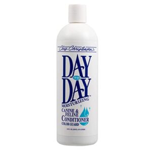 Chris Christensen Shampoo & Conditioner 16 oz Bundle, Day to Day Conditioner + Day to Day Oatmeal Shampoo + White on White Shampoo, Groom Like a Professional, Made in USA
