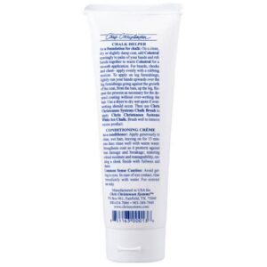 Chris Christensen Colestral Chalk Helper Conditioning Crème, Groom Like a Professional, Restores Moisture, 8 oz Tube