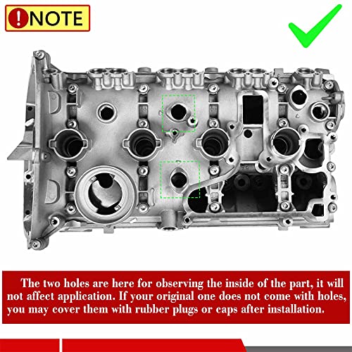 A-Premium Engine Valve Cover Cylinder Head Compatible with Audi A4 A5 A6 TT Quattro Q5 L4 2.0L DOHC 2009-2015 Part# 06H103063L