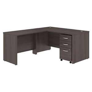 bush business furniture stc008sg home-office-desks, 60w x 30d, storm gray