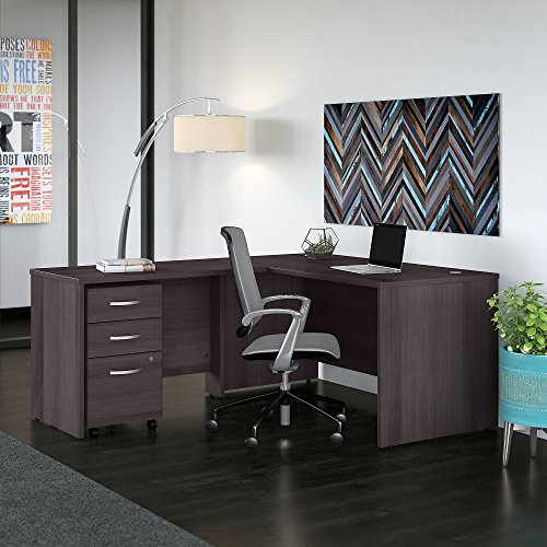 Bush Business Furniture STC008SG Home-Office-desks, 60W x 30D, Storm Gray