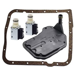 4l60e shift solenoid transmission filter gasket kit a b fit for buick cadillac chevy gmc replace # 24230298 24208576