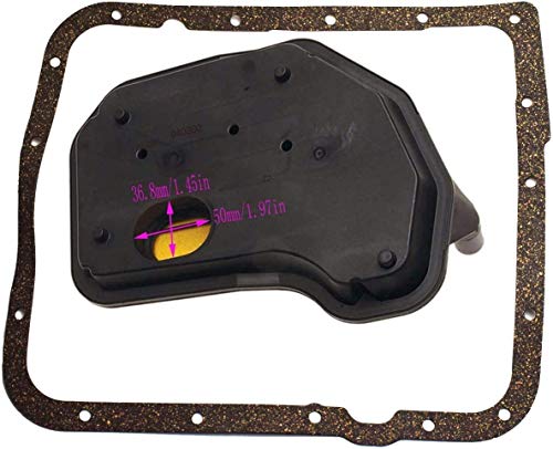 4L60E Shift Solenoid Transmission Filter Gasket kit A B Fit for Buick Cadillac Chevy GMC Replace # 24230298 24208576