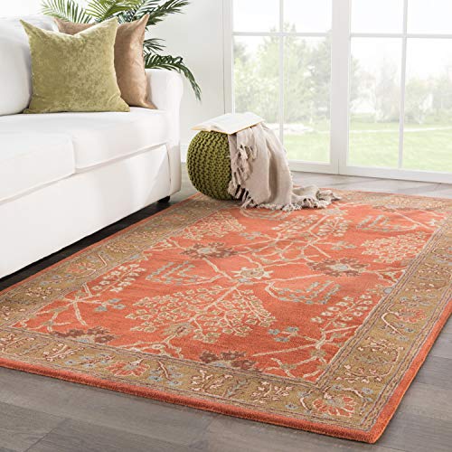 Jaipur Living Chambery Hand-Tufted Oriental Orange Area Rug (9'6" X 13'6")