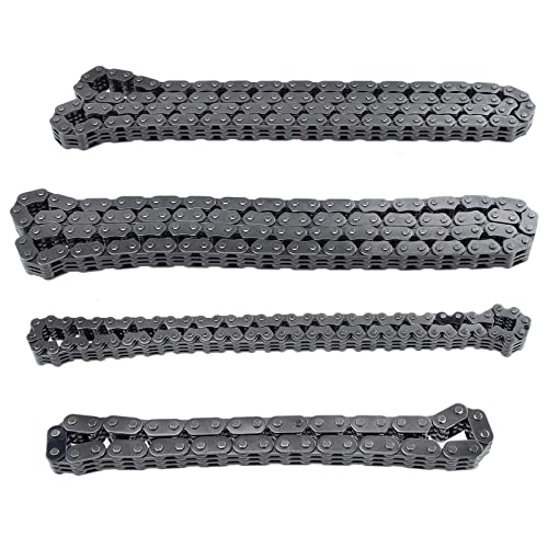 A-Premium Engine Timing Chain Kit W/Tensioner [fits DOHC, 6Cyl 3.6L] Compatible with Jeep & Dodge & Ram & Chrysler Vehicles, fits for Grand Cherokee 11-20, Wrangler, Journey, 1500, Durango & More