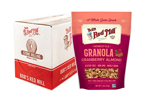 Bob's Red Mill Homestyle Cranberry Almond Granola, 11-ounce (Pack of 6)