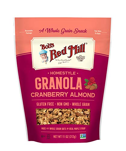 Bob's Red Mill Homestyle Cranberry Almond Granola, 11-ounce (Pack of 6)