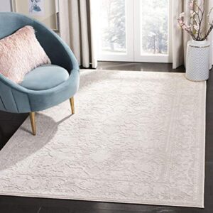 safavieh reflection collection 6′ x 9′ cream / ivory rft665d vintage distressed area rug
