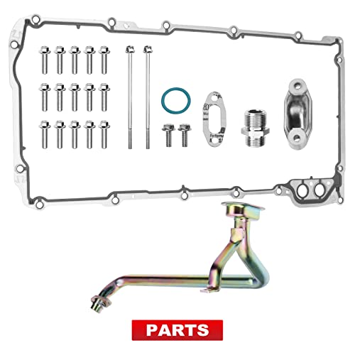 A-Premium 302-1 LS Swap Retrofit Oil Pan Kit Compatible with 1955-1987 GM LS1 LS6 LS2 LS3 LS6 LSX 4.8L 5.3L 5.7L 6.0L 6.2L SBC BBC RWD