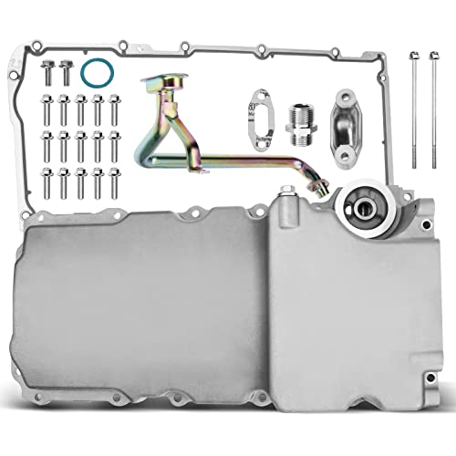 A-Premium 302-1 LS Swap Retrofit Oil Pan Kit Compatible with 1955-1987 GM LS1 LS6 LS2 LS3 LS6 LSX 4.8L 5.3L 5.7L 6.0L 6.2L SBC BBC RWD