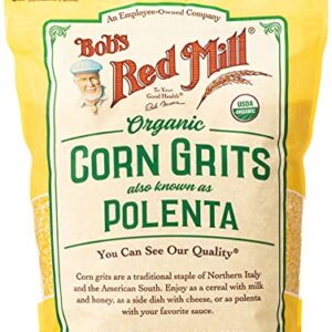 Bob's Red Mill Organic Corn Grits/ Polenta, 24 Oz