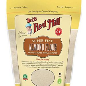 BOB'S RED MILL Flour Almond Blanched, Size (32 OZ, Pack - 2)