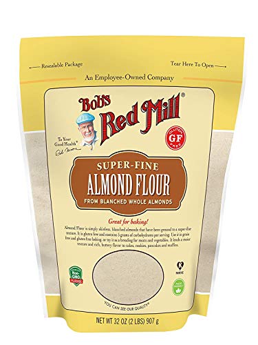 BOB'S RED MILL Flour Almond Blanched, Size (32 OZ, Pack - 2)