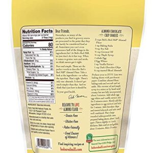 BOB'S RED MILL Flour Almond Blanched, Size (32 OZ, Pack - 2)