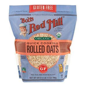 bob’s red mill gluten free organic quick cooking oats, 32 ounce