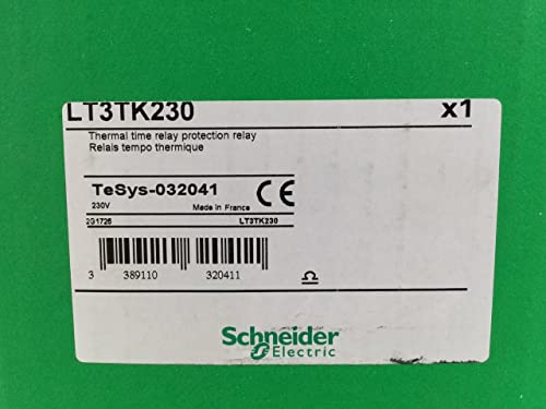 Schneider Electric LT3TK230 Thermal time Relay Protection Relay TeSys New NFP