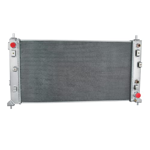 OzCoolingParts All Aluminum Radiator for 2019-2021 2020 Chevy Silverado 1500 GMC Sierra 1500 4.3L 5.3L 6.2L