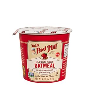 Bob's Red Mill Gluten Free Oatmeal Cup, Apple & Cinnamon (Single)