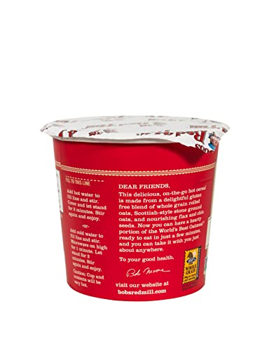 Bob's Red Mill Gluten Free Oatmeal Cup, Apple & Cinnamon (Single)