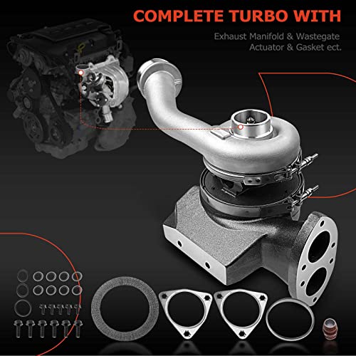 A-Premium Complete Turbo Turbocharger Kit, with Gasket, Compatible with Ford F-250/250/350/450/550 Super Duty 2008-2010, 6.4L, Replace# 1848300C92, 1848300C93